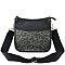 Leopard Colorblock Hobo Crossbody Bag