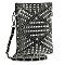 Rhinestone Covered Petite Crossbody Sling