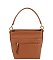 Genuine Leather Bucket Bag Satchel