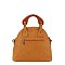 Wooden Top Handle Satchel