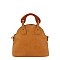 Wooden Top Handle Satchel