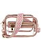 See Thru Boxy Crossbody Bag Guitar Strap