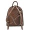 Crocodile Embossed Quality Backpack