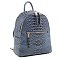 Crocodile Embossed Quality Backpack