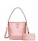 pink croc set handbags