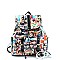 Obama Michele Print Draw String Backpack