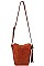 CALIN COLLECTION TASSEL CROSS BODY SHOULDER BAG