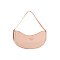 Triangle Plaque Shoulder Bag Hobo