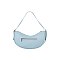 Triangle Plaque Shoulder Bag Hobo