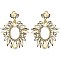 RHINESTONE DANGLY EARRING