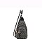 Fashion Oval Monogram Sling Backpack