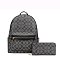 Fashion Monogram Backpack with Wallet