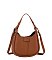 SOFT LEATHER CLASSIC DESIGN BUCKET BAG