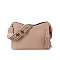 Tassel Front Pocket Crossbody Bag Hobo