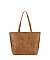 Whipstitch Front Pocket Shopper