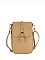 Fashion Buckle Flap Cell Phone Purse Crossbody Bag