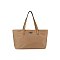 Nylon Triangle Plaque 2-in-1 Shopper