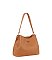 WIDE BOTTOM HOBO SHOULDER BAG