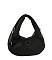 Fashionable Nylon Hobo Bag With Crossbody Strap