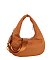 Fashionable Nylon Hobo Bag With Crossbody Strap