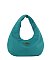 Fashionable Nylon Hobo Bag With Crossbody Strap