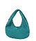 Fashionable Nylon Hobo Bag With Crossbody Strap