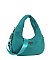 Fashionable Nylon Hobo Bag With Crossbody Strap