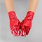 Trendy Shiny metallic Wrist length gloves