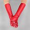 Trendy Shiny metallic elbow length gloves