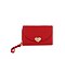 Heart Flap Tri-fold Wallet Wristlet