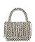 Sparkling Beaded Tassel Satchel Bag