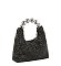 Rhinestone Covered Top Handle Satchel