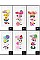 A Dozen 4 pc Assorted Design Hair Pin Set