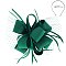 Classy Fascinator with Loopy Bow W/feather