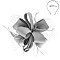 Classy Fascinator with Loopy Bow W/feather