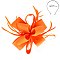 Classy Fascinator with Loopy Bow W/feather