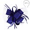 Classy Fascinator with Loopy Bow W/feather