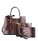 Tie-dyed 3 in 1 Croc Tote-Crossbody Bag