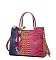 Tie-dyed 3 in 1 Croc Tote-Crossbody Bag