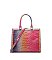 Tie-dyed 3in1 Crocodile Skin Large Tote Bag