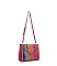 Tie-dyed 3in1 Crocodile Skin Large Tote Bag