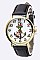 Fashionable Rose Anchor Crystal Watch LA-8229