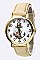 Fashionable Rose Anchor Crystal Watch LA-8229