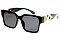 Pack of 12  Luxury Link Chain Sunglasses