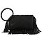 Fringe Cuff Clutch Tassel Wristlet Clutch