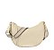 Braided Detail Half Moon Hobo Crossbody Bag