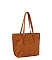 Braided Side Detail Everyday Tote Bag