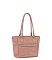 Cute Braided Leather Point Detail Tote Bag