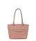 Cute Braided Leather Point Detail Tote Bag