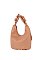 Ruched Handle Shoulder Bag Hobo